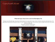 Tablet Screenshot of gypsyjoyntcafe.net